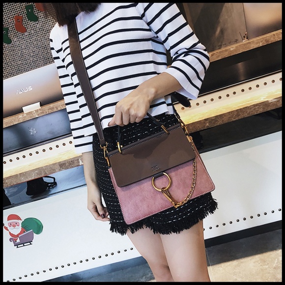 BEE SAC Handbags - NEW ELLA O Ring Chain Buckle Crossbody